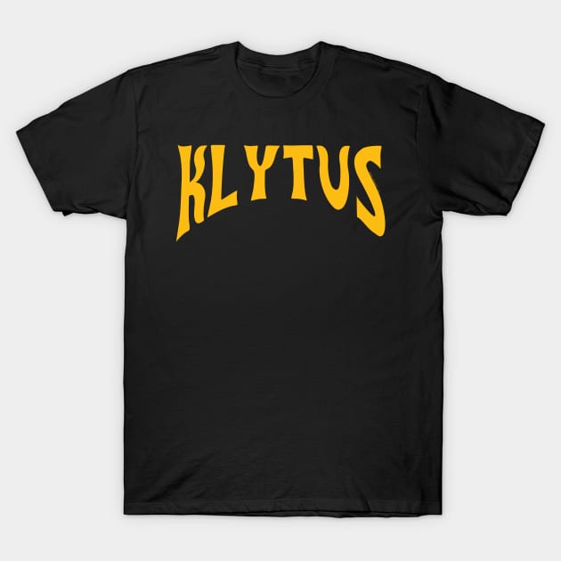 KLYTUS - FOOTBALL TEE T-Shirt by Illustratorator